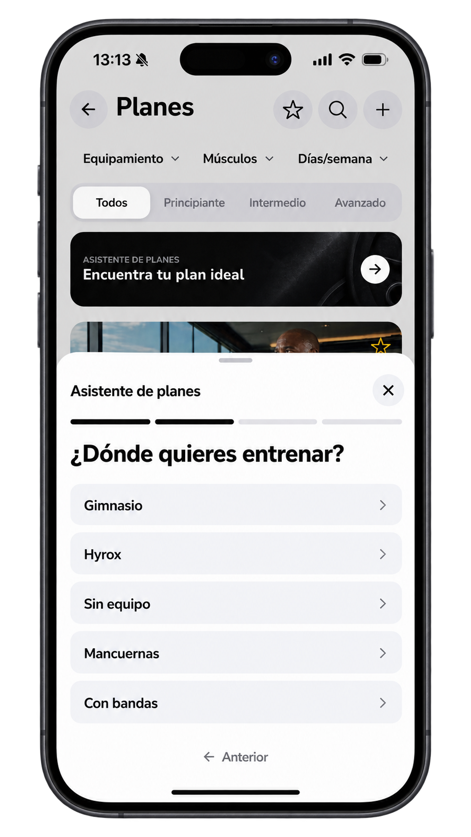Personalización del plan en Bodia