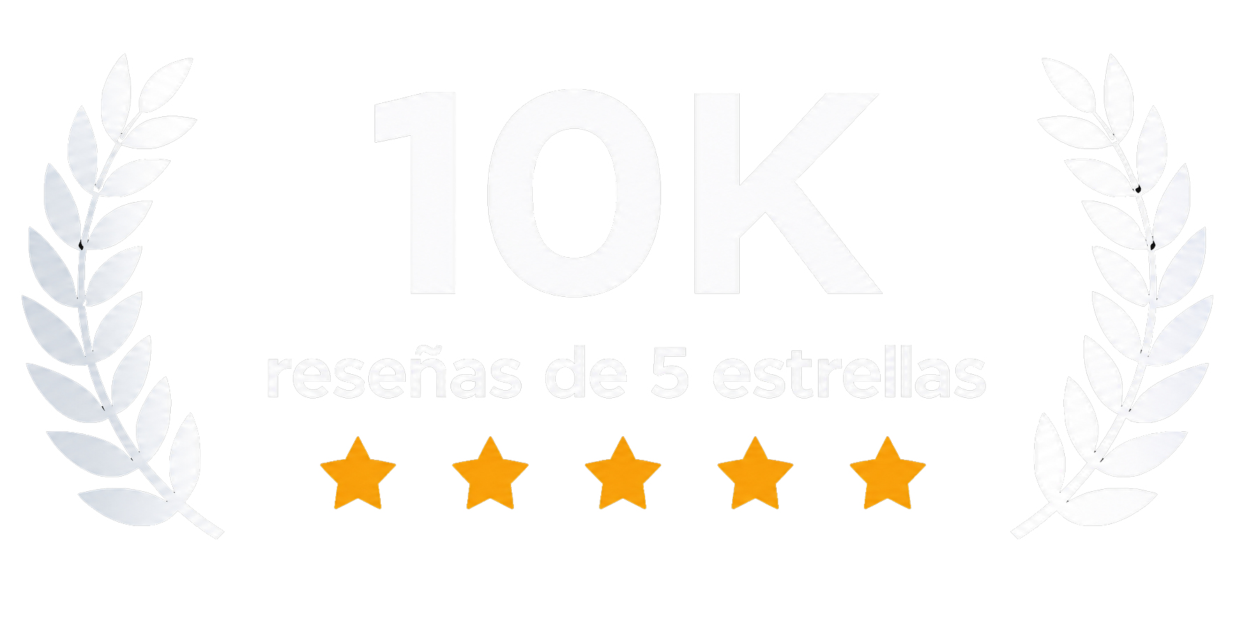 10K reseñas de 5 estrellas